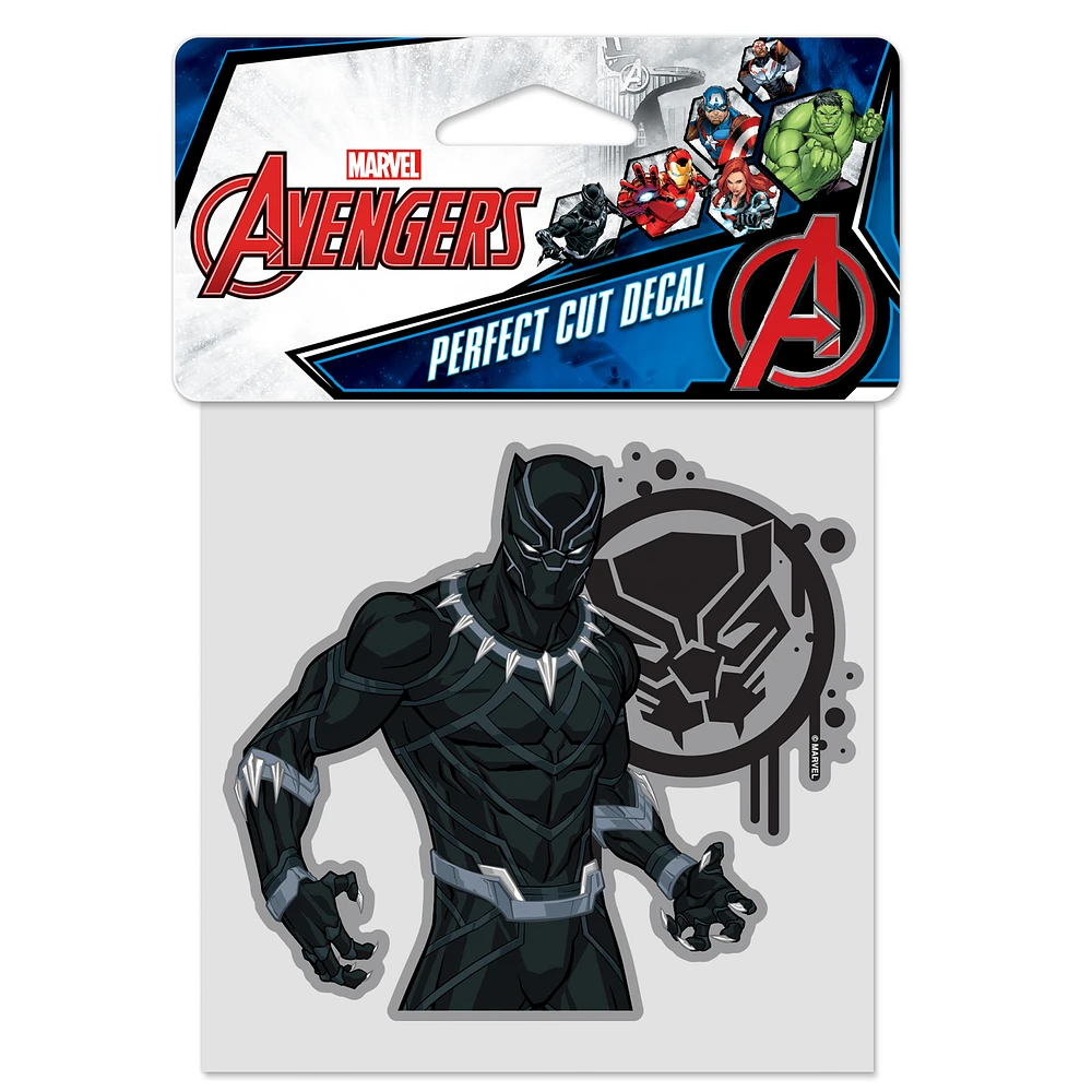 WinCraft Black Panther 4" x 4" Perfect Cut Decal
