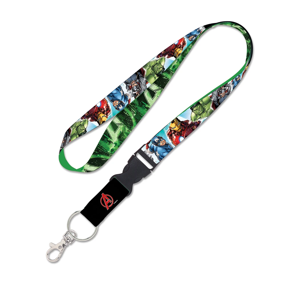WinCraft The Avengers Lanyard with Detachable Buckle