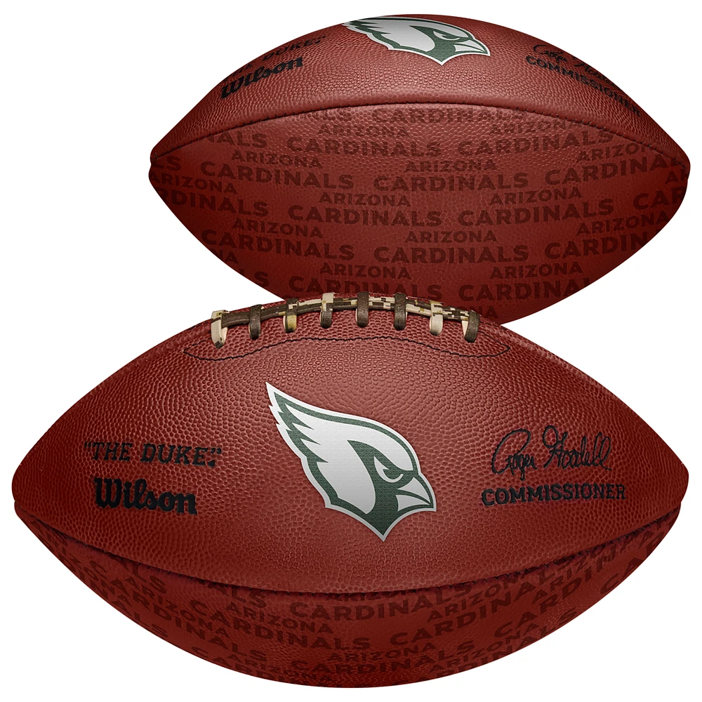 Arizona Cardinals Unsigned Wilson Showcase Duke Pro Football