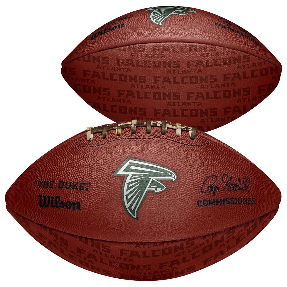 Atlanta Falcons Unsigned Wilson Showcase Duke Pro Football