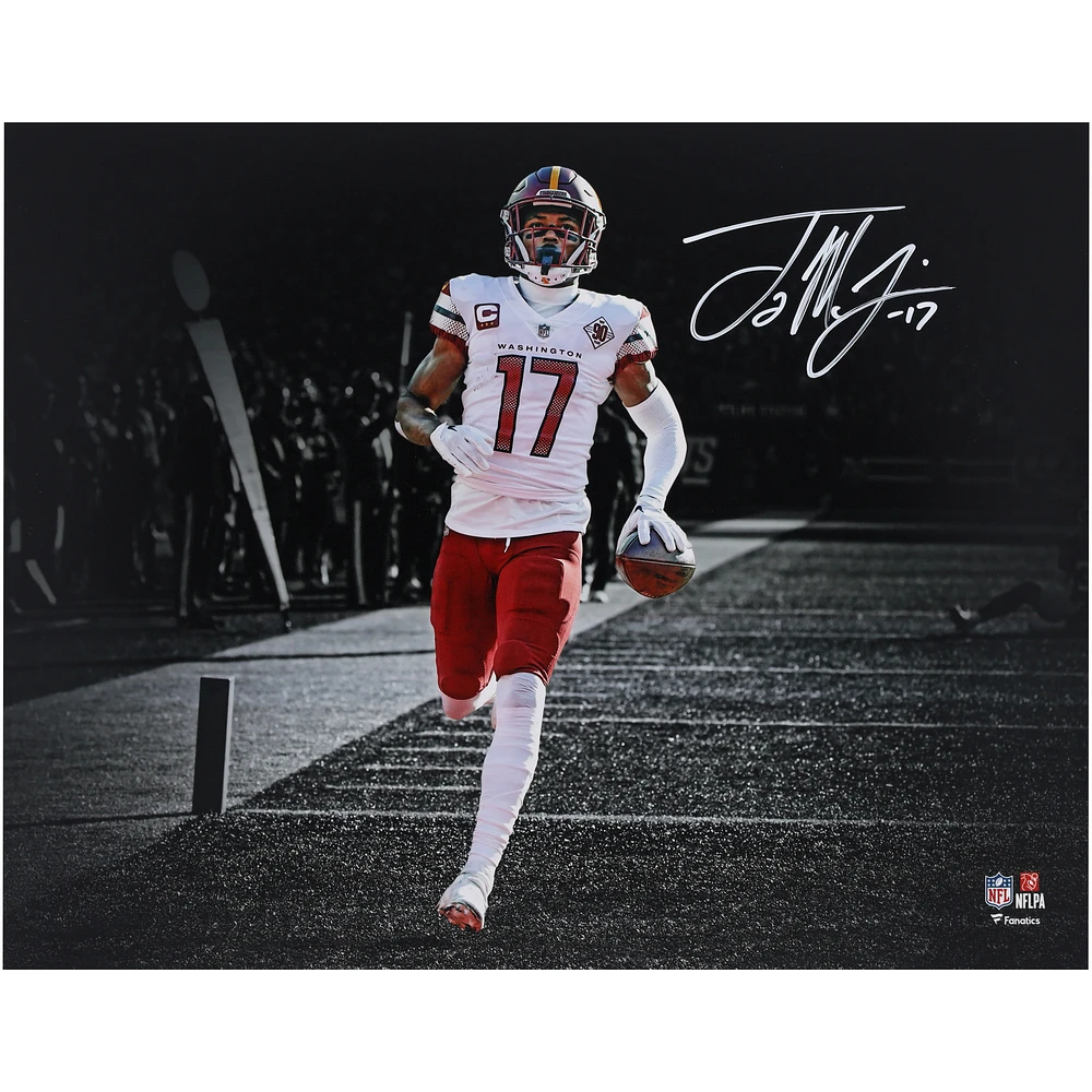 Terry McLaurin Washington Commanders Autographed 11" x 14" Spotlight Photograph