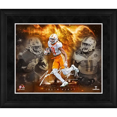 Jalin Hyatt Tennessee Volunteers Framed 16" x 20" Stars of the Game Collage