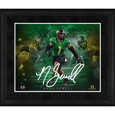Noah Sewell Oregon Ducks Framed 16" x 20" Stars of the Game Collage