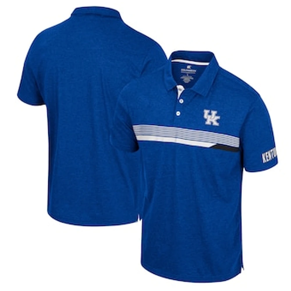 Men's Colosseum Royal Kentucky Wildcats No Problemo Polo