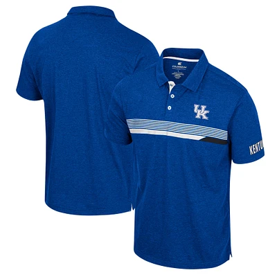 Men's Colosseum Royal Kentucky Wildcats No Problemo Polo