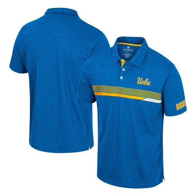 Men's Colosseum Blue UCLA Bruins No Problemo Polo