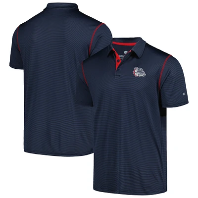 Men's Colosseum Navy Gonzaga Bulldogs Cameron Polo