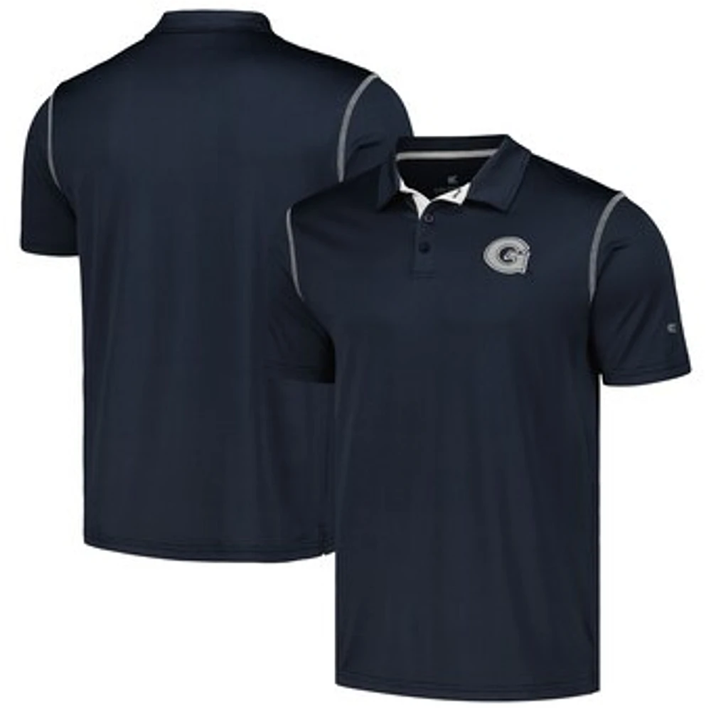 Men's Colosseum Navy Georgetown Hoyas Cameron Polo