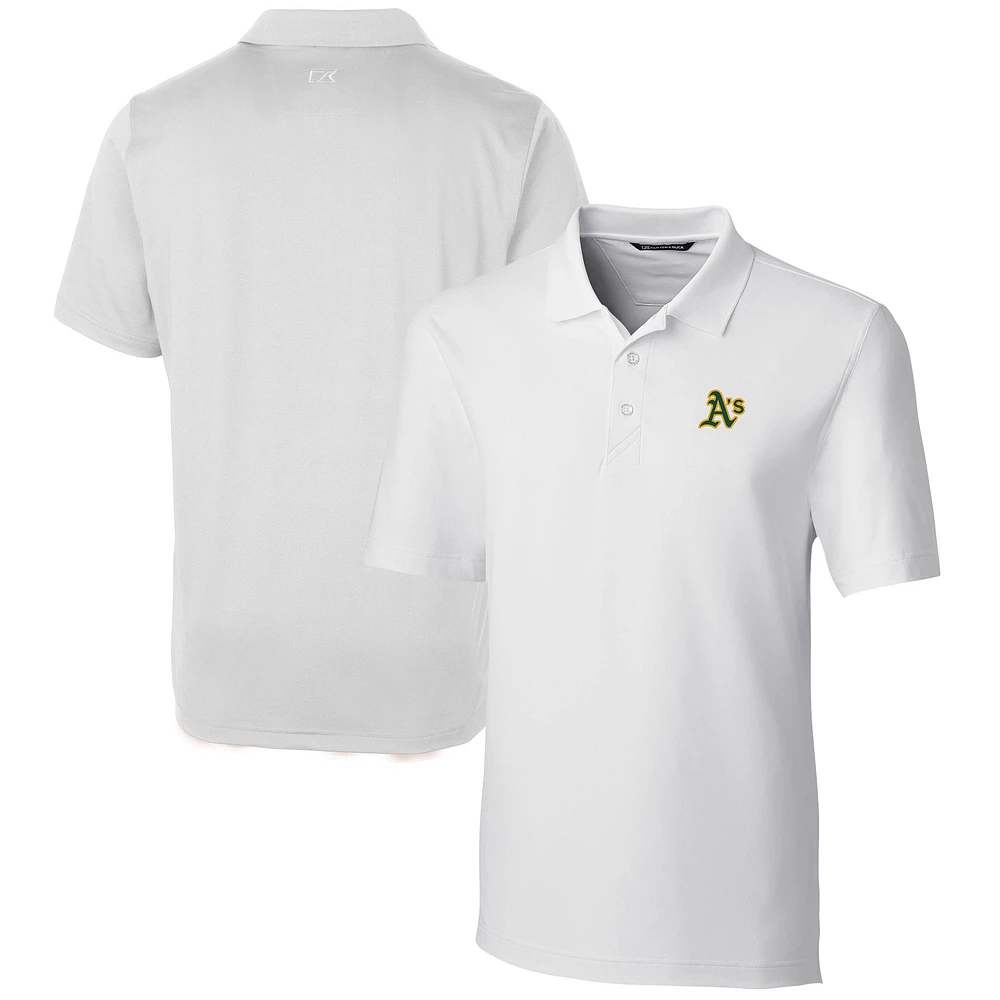 Men's Cutter & Buck White Athletics Forge Stretch Polo