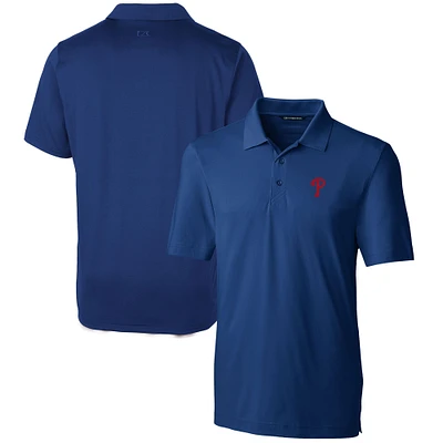 Men's Cutter & Buck Royal Philadelphia Phillies Forge Stretch Polo
