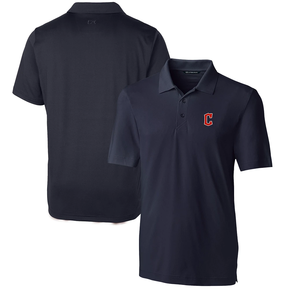 Men's Cutter & Buck Navy Cleveland Guardians Forge Stretch Polo