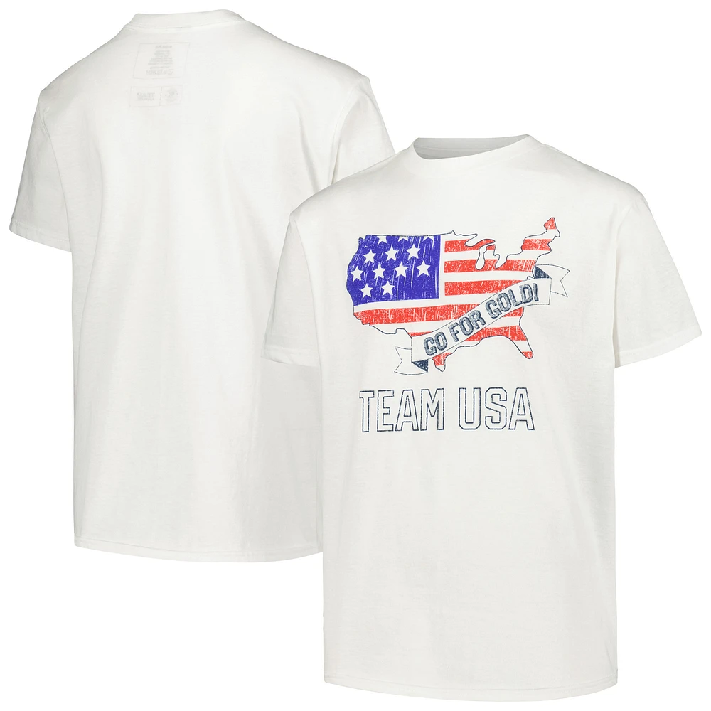 Youth White Team USA Go For Gold T-Shirt