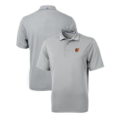Men's Cutter & Buck Gray Baltimore Orioles Virtue Eco Pique Recycled Polo