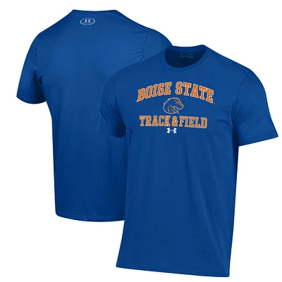Men's Under Armour Royal Boise State Broncos Track & Field Performance T-Shirt