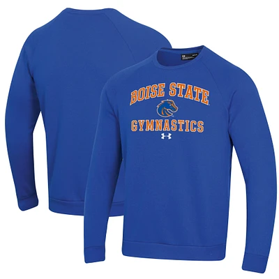 Men's Under Armour Royal Boise State Broncos Gymnastics All Day Fleece Pullover Sweatshirt