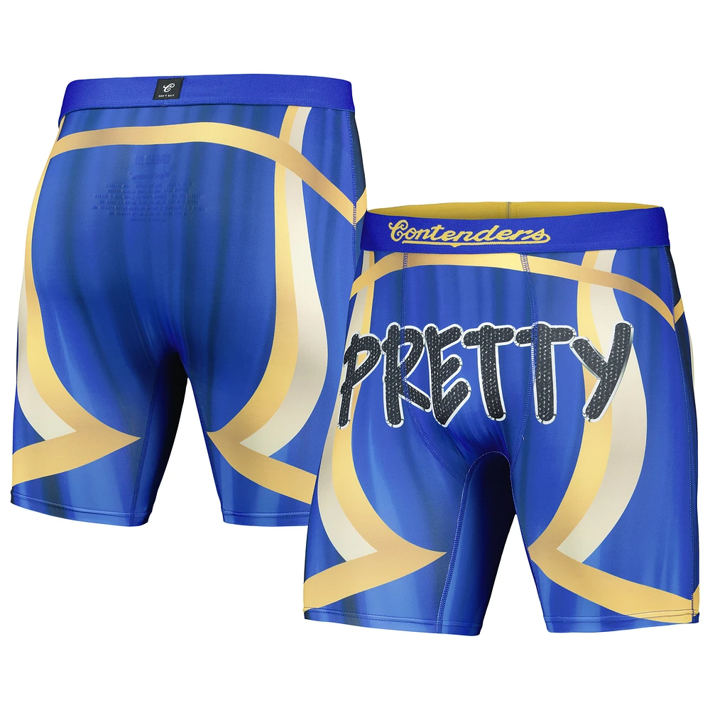 Men's Contenders Clothing Blue Creed III Pretty Boxer Briefs