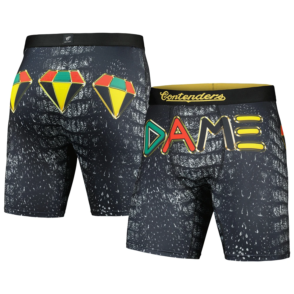 Men's Contenders Clothing Black Creed III Dame Boxer Briefs