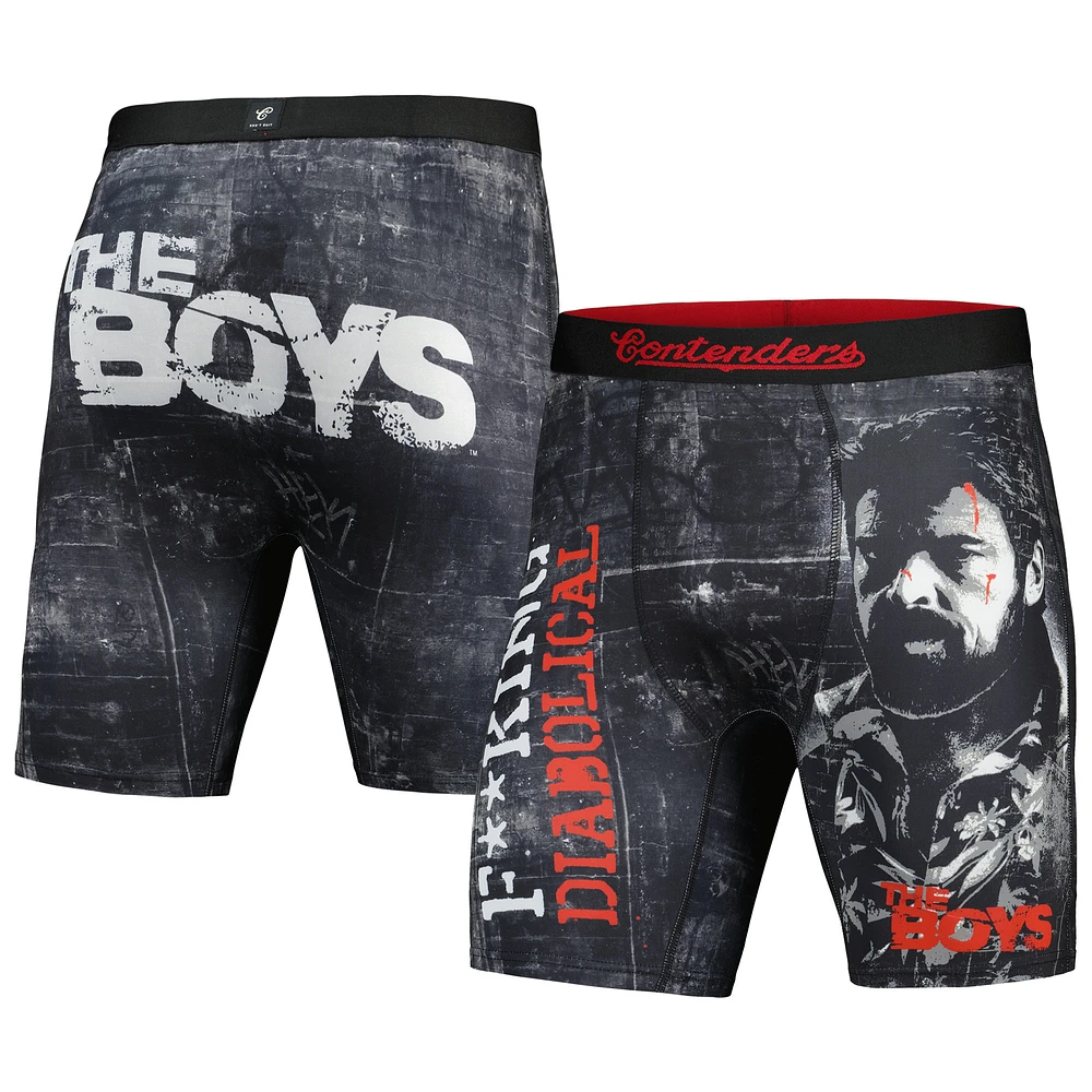 Men's Contenders Clothing Black The Boys F**ng Diabolical Boxer Briefs