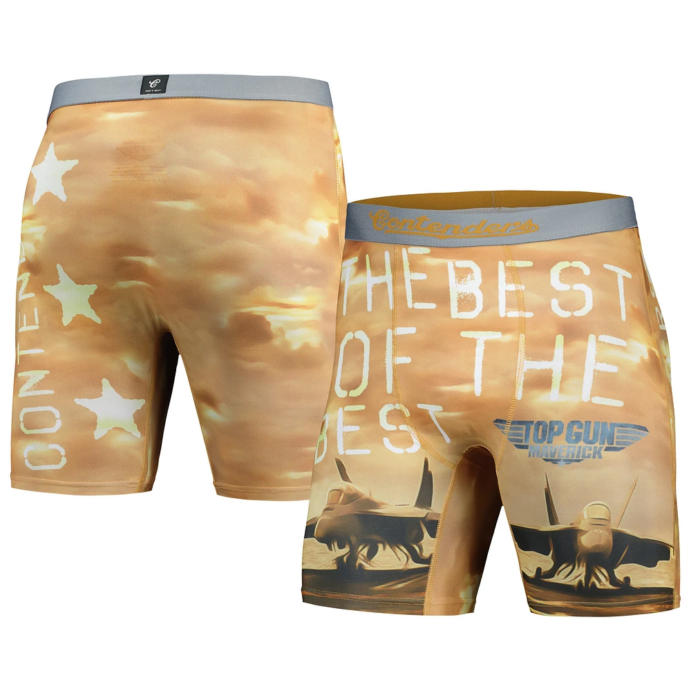 Men's Contenders Clothing Orange Top Gun: Maverick Boxer Briefs