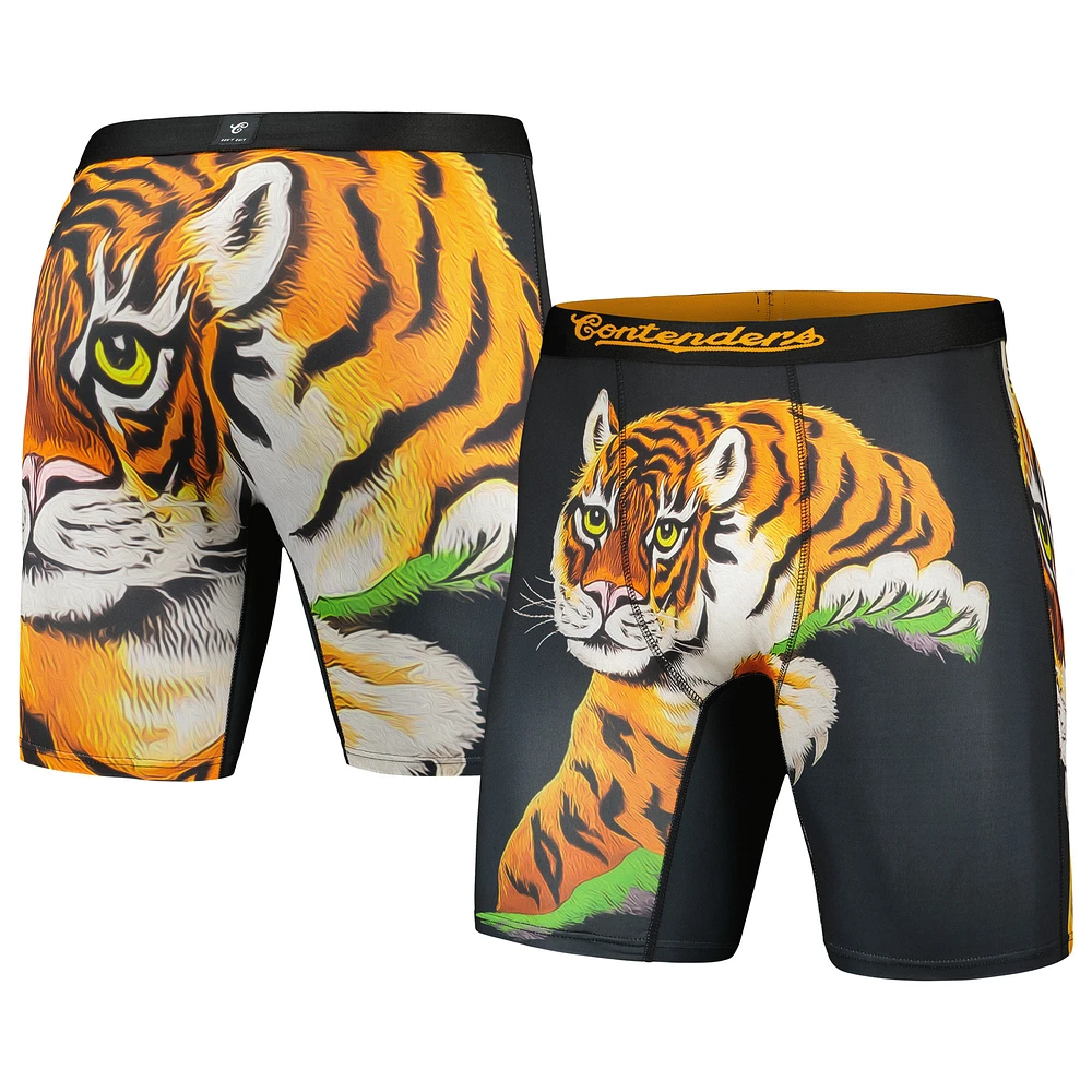 Men's Contenders Clothing Black Rocky Boxer Briefs