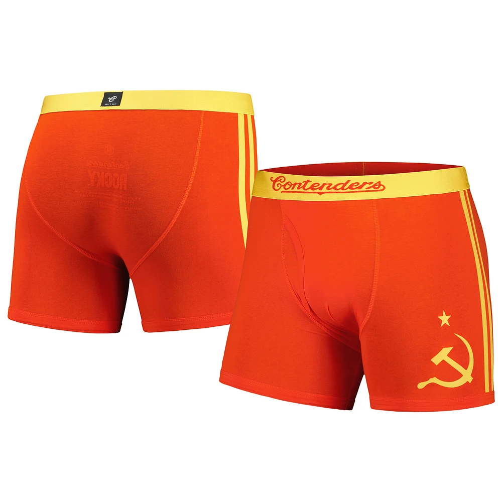 Men's Contenders Clothing Red Rocky Ivan Drago Boxer Briefs