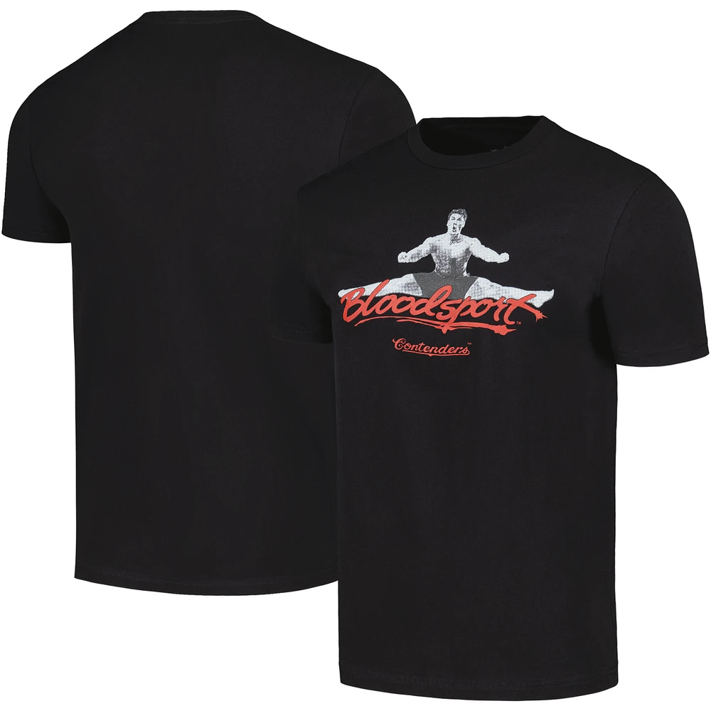 Men's Contenders Clothing Black Bloodsport Splits T-Shirt