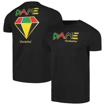 Men's Contenders Clothing Black Creed III Dame Logo  T-Shirt