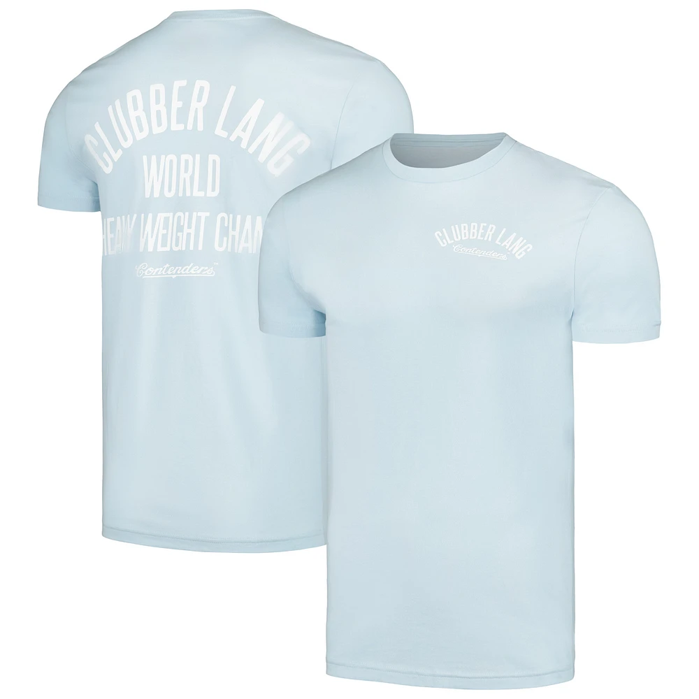 Men's Contenders Clothing Light Blue Rocky Clubber Lang Robe T-Shirt