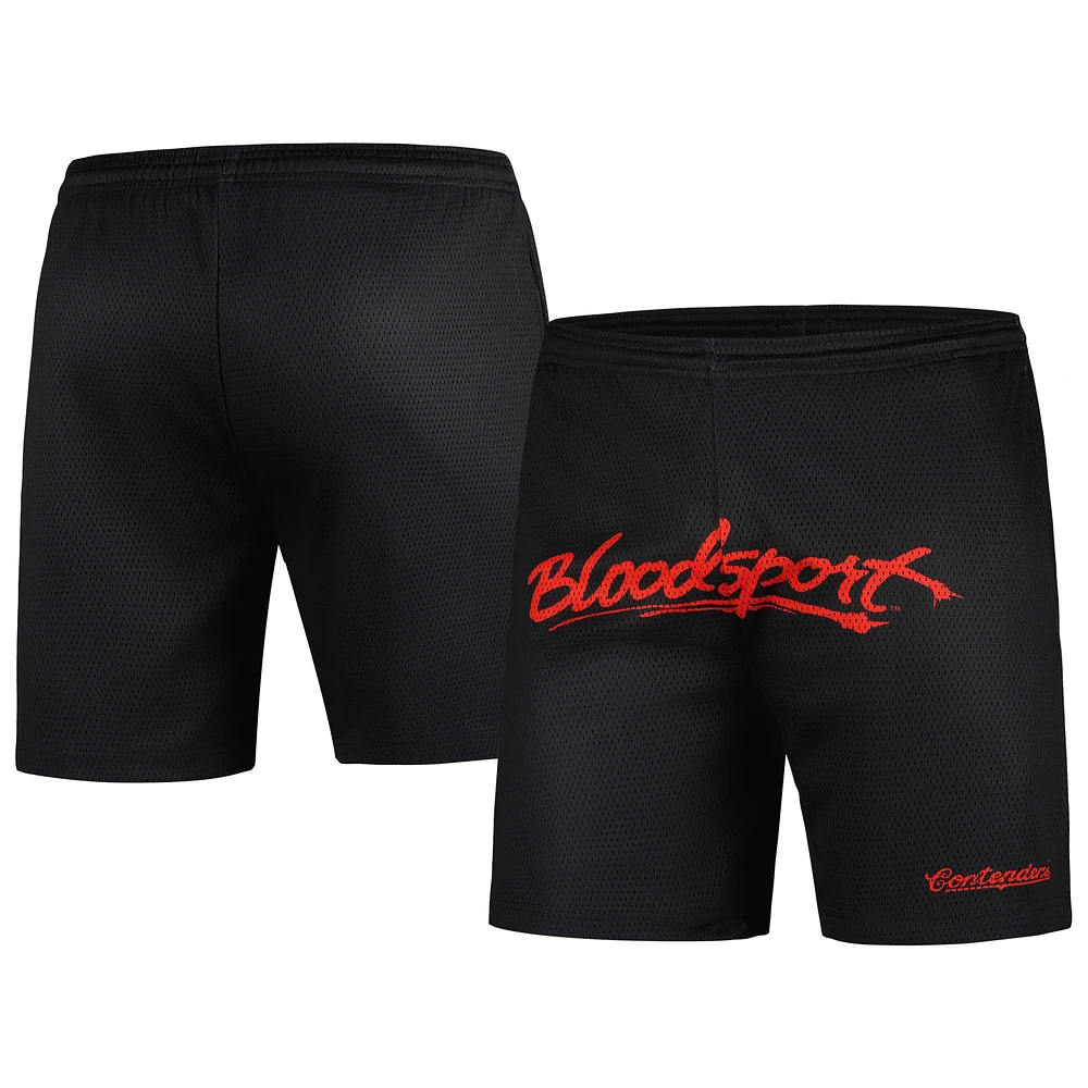 Men's Contenders Clothing Black Bloodsport Mesh Shorts