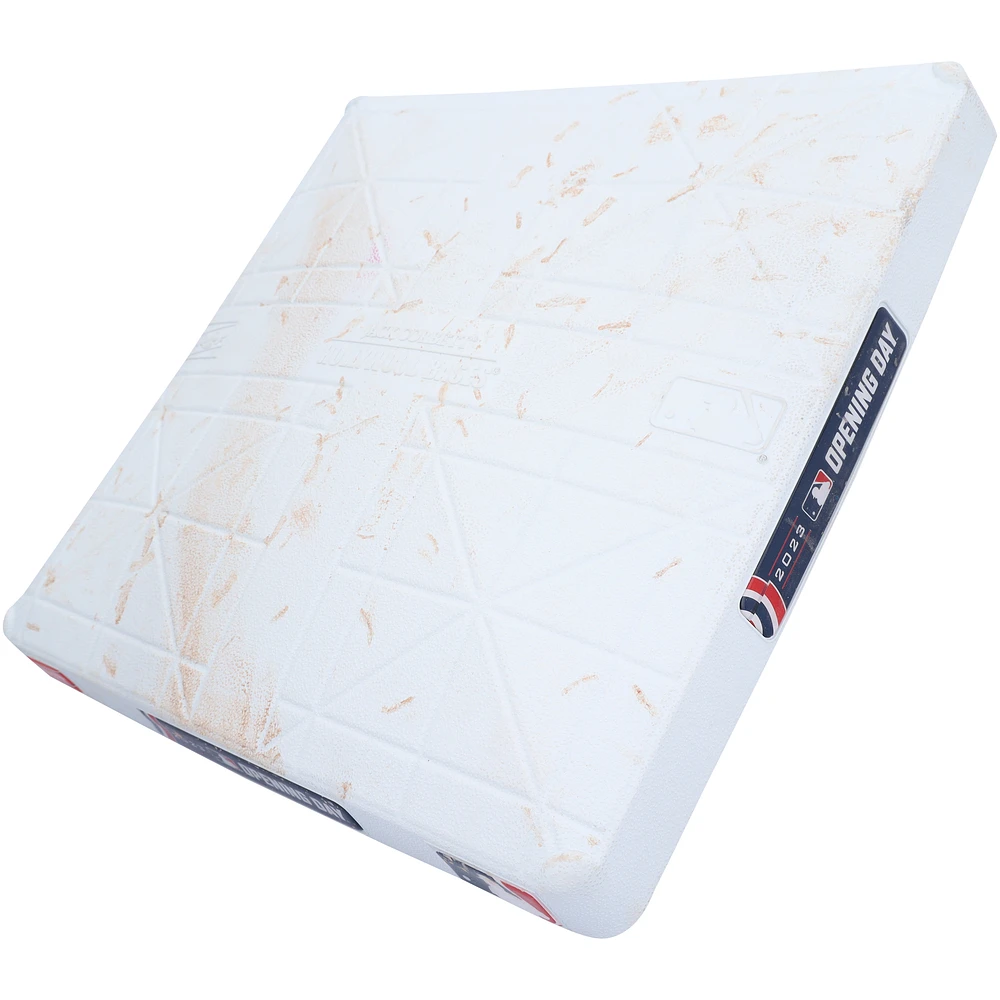 New York Yankees Game-Used Base vs. San Francisco Giants on March 30, 2023 - Second Base - Innings 1-2