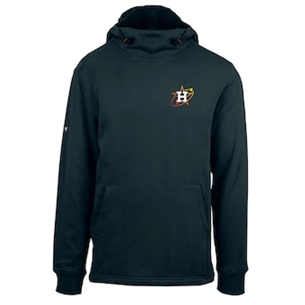 Men's Levelwear Navy Houston Astros City Connect Shift Insignia Core Pullover Hoodie