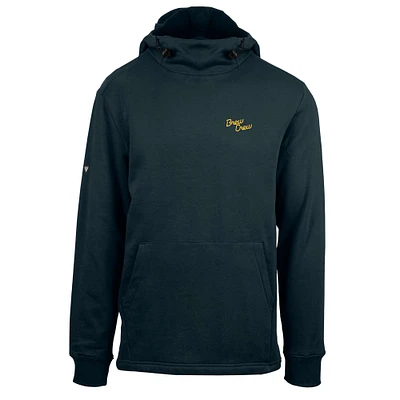 Men's Levelwear Navy Milwaukee Brewers City Connect Shift Insignia Core Pullover Hoodie