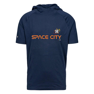 Men's Levelwear Navy Houston Astros City Connect Phase Core Hoodie T-Shirt