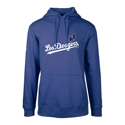 Men's Levelwear Royal Los Angeles Dodgers City Connect Podium Core Logo Pullover Hoodie
