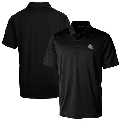 Men's Cutter & Buck Detroit Lions Helmet Prospect Textured Stretch Polo