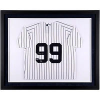 Aaron Judge New York Yankees Autographed Framed White Nike Authentic Jersey
