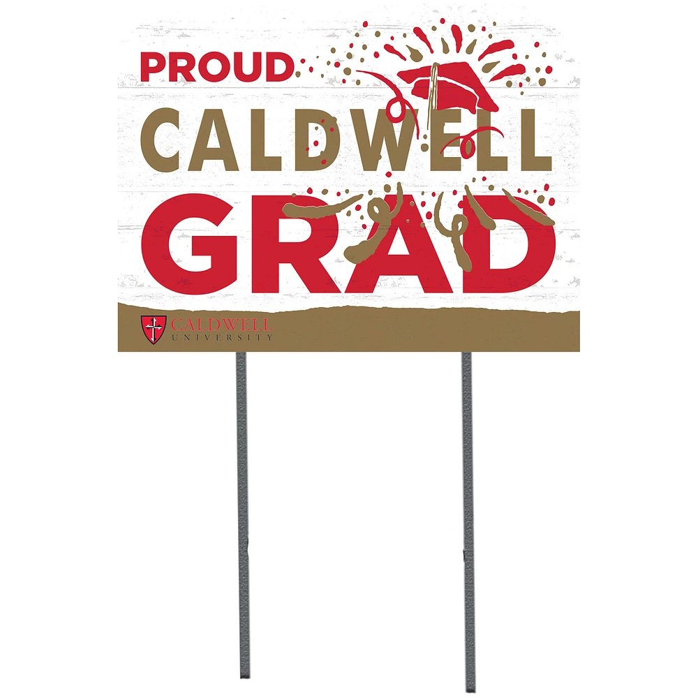 Caldwell Cougars 18" x 24" Yard Sign