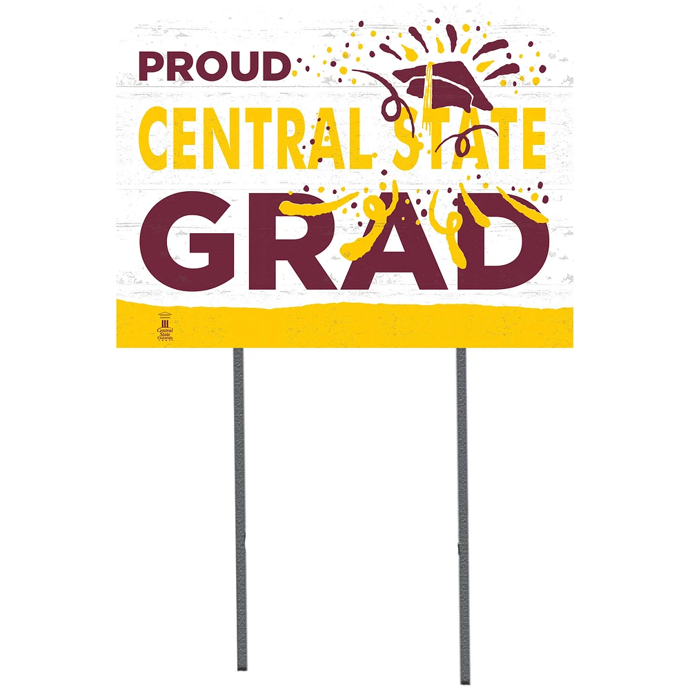 Central State Marauders 18" x 24" Yard Sign
