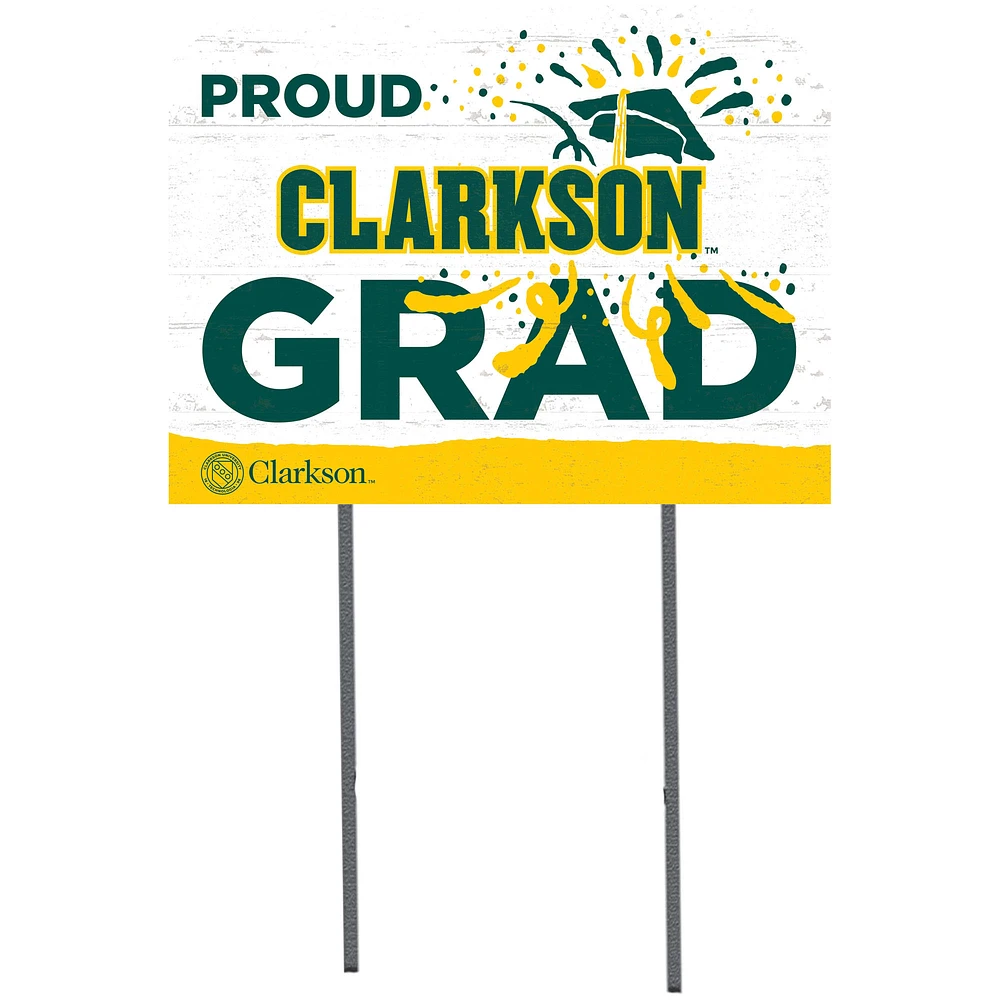 Clarkson Golden Knights 18" x 24" Yard Sign