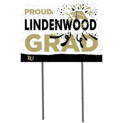 Lindenwood Lions 18" x 24" Yard Sign