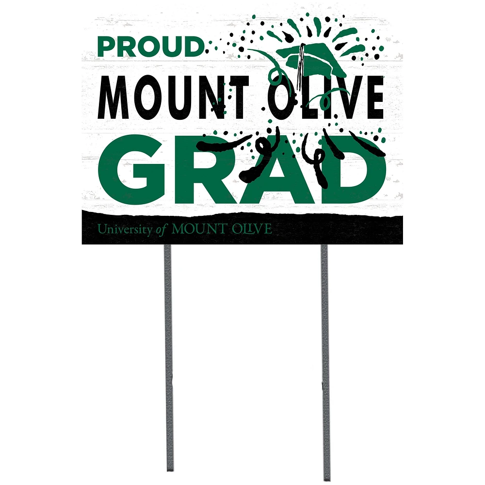 Mount Olive Trojans 18" x 24" Yard Sign