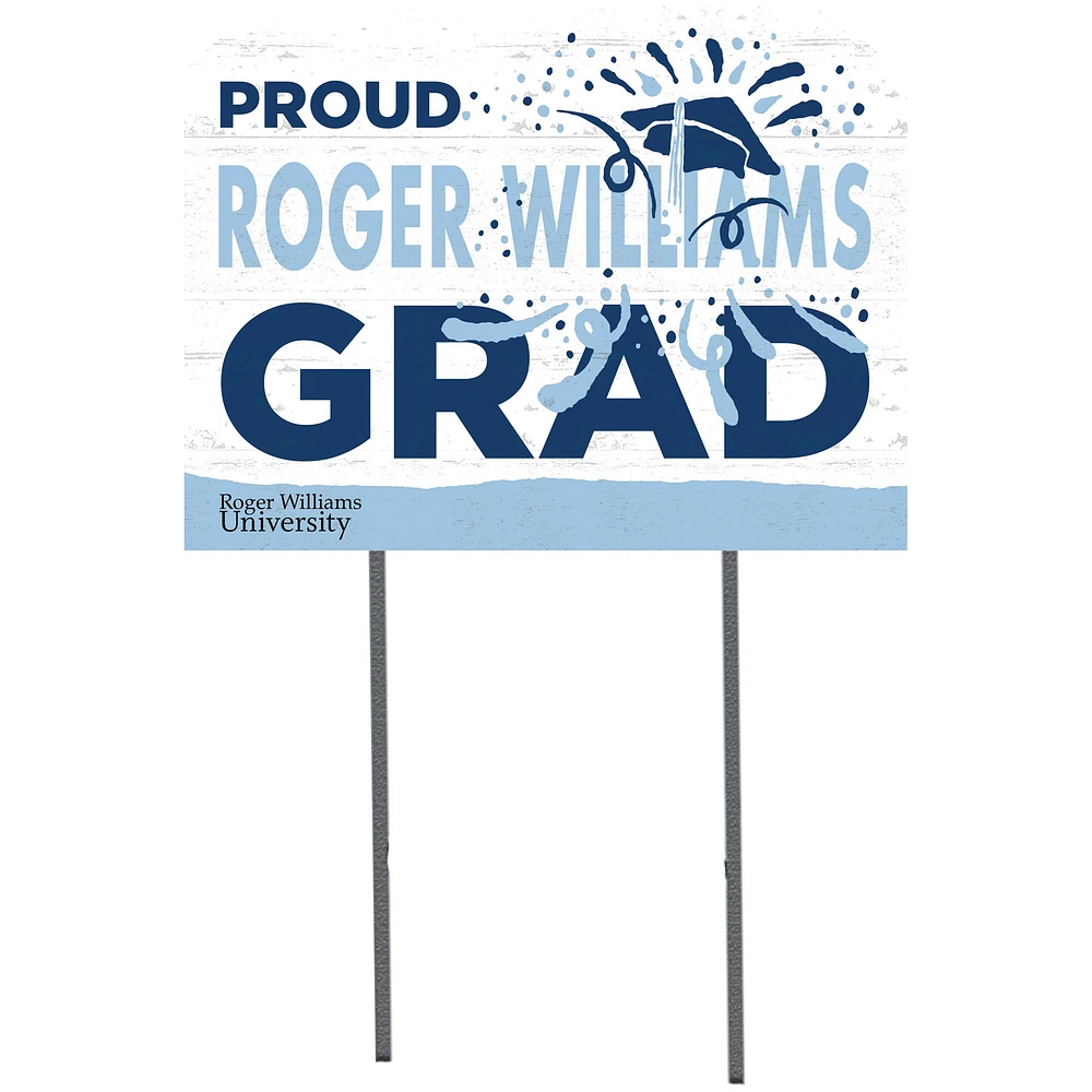 RWU Hawks 18" x 24" Yard Sign
