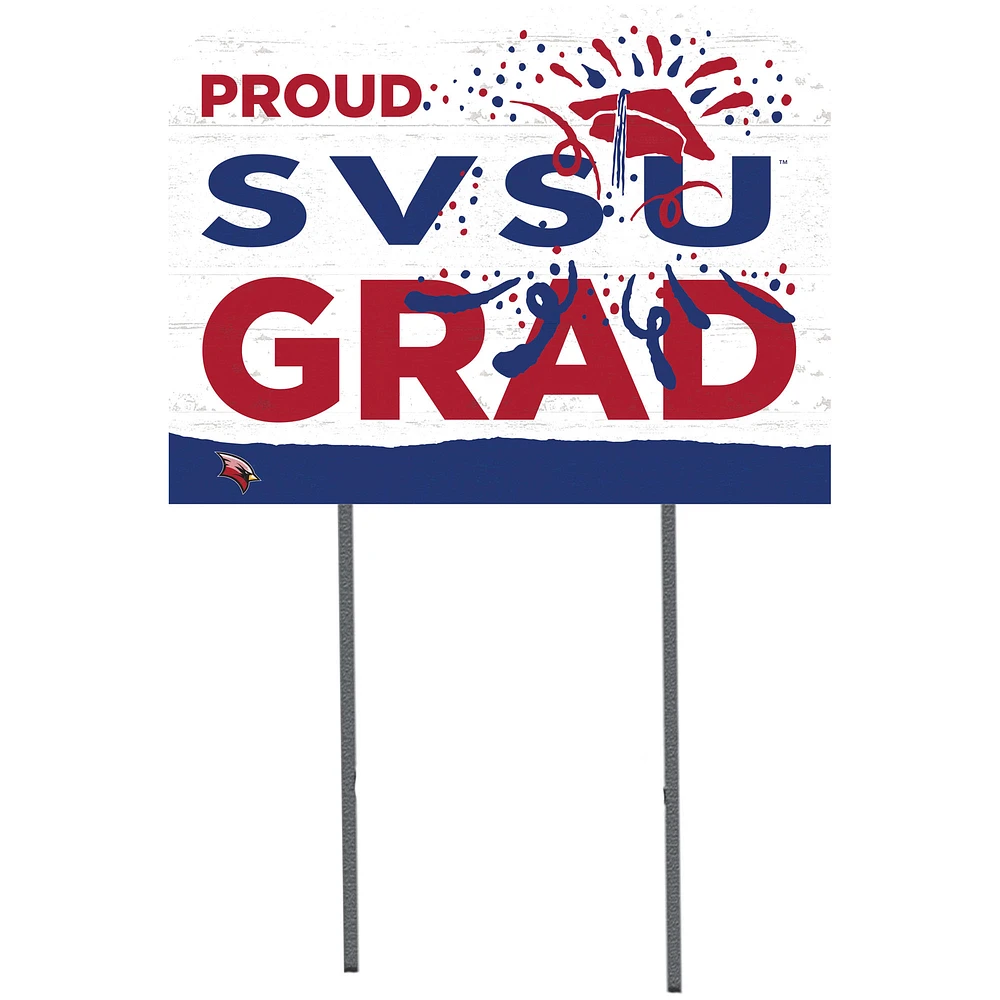 Saginaw Valley State Cardinals 18" x 24" Yard Sign