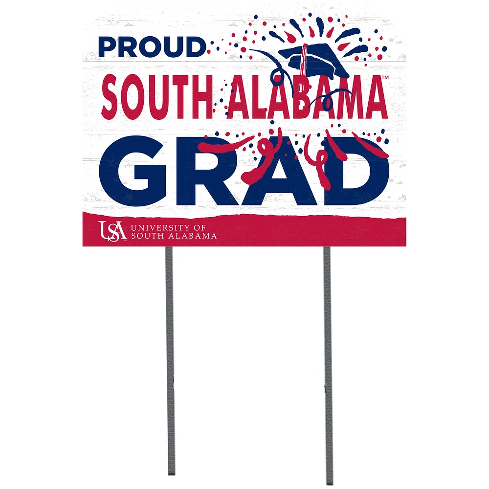 South Alabama Jaguars 18" x 24" Yard Sign