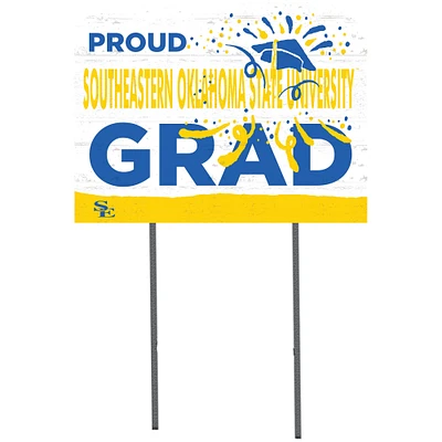 Southeastern Oklahoma State Savage Storm 18" x 24" Yard Sign