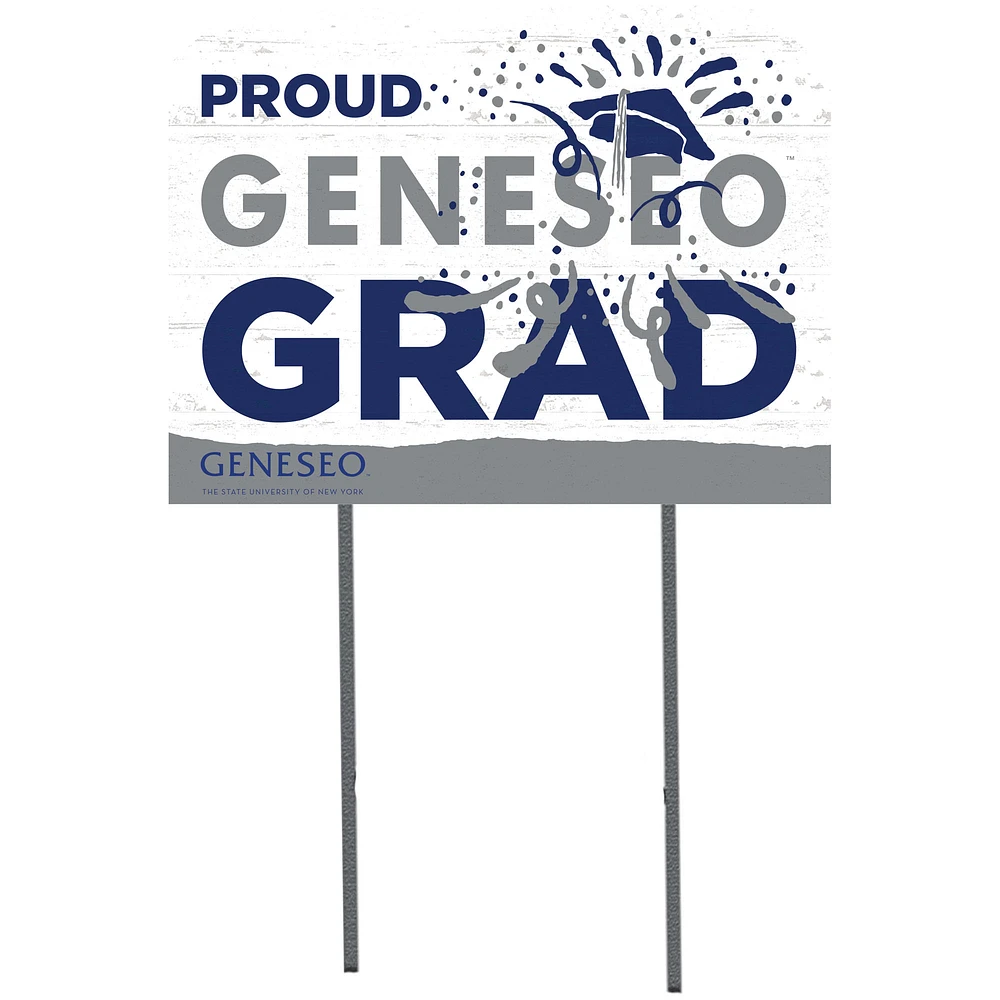SUNY Geneseo Knights 18" x 24" Yard Sign