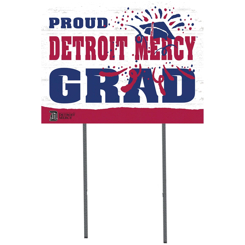 Detroit Mercy Titans 18" x 24" Yard Sign