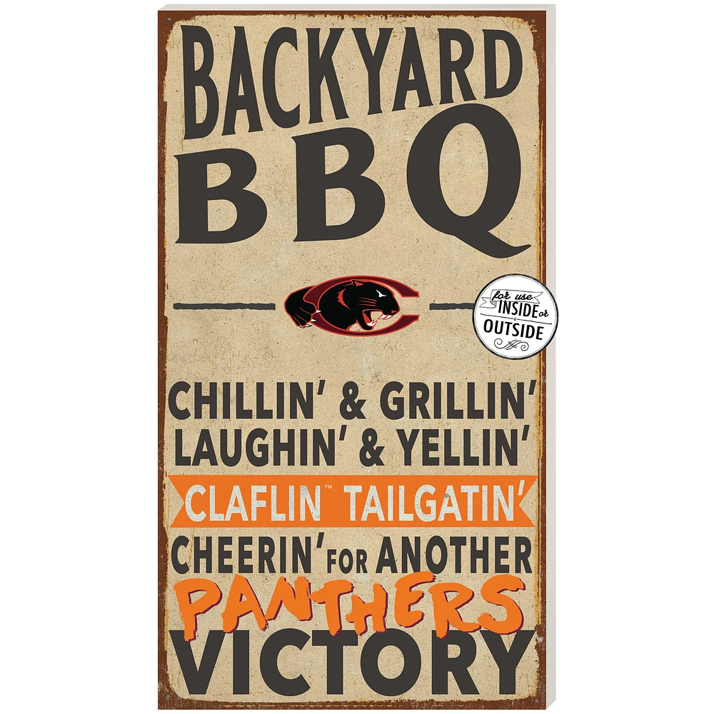 Claflin Panthers 11'' x 20'' Indoor/Outdoor BBQ Sign