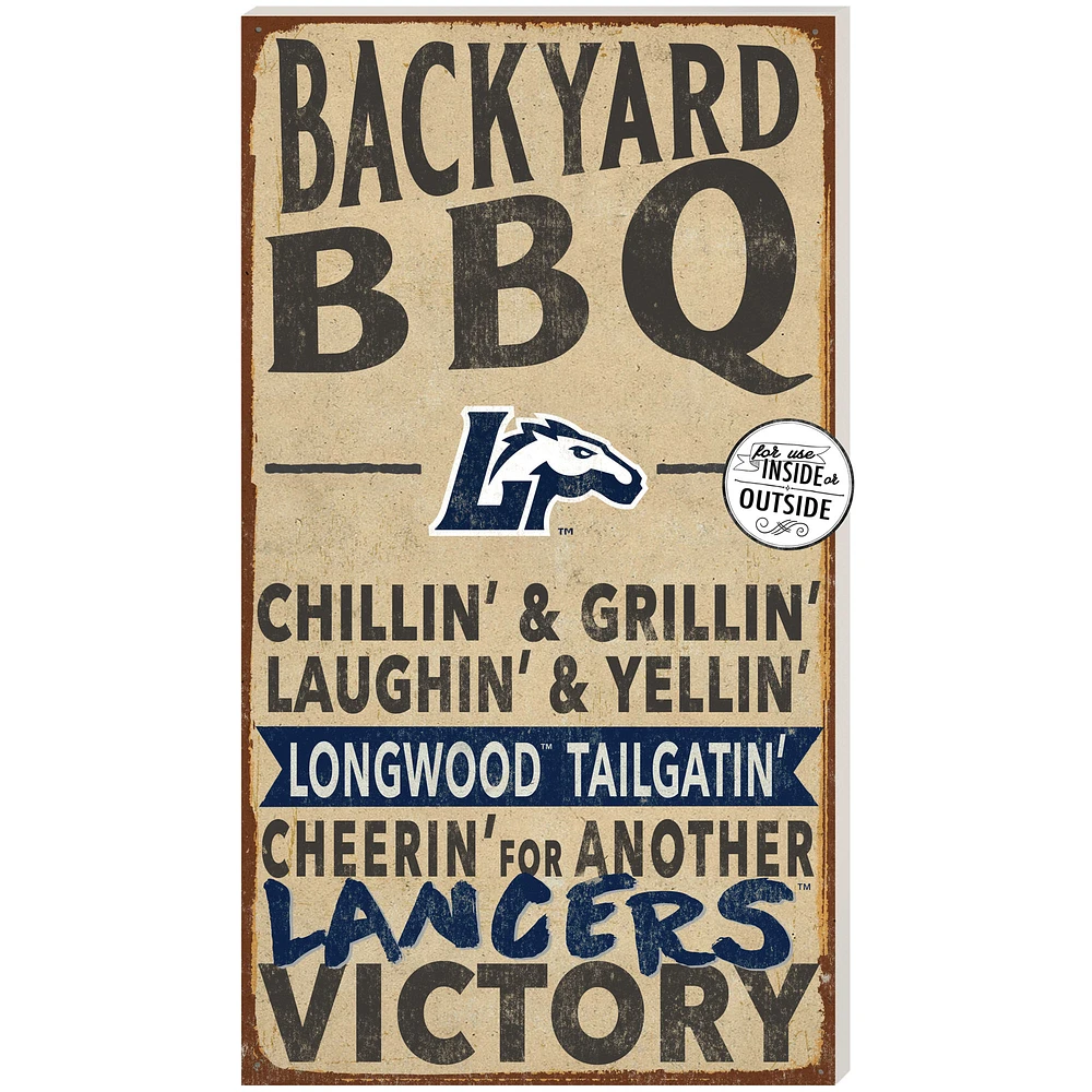 Longwood Lancers 11'' x 20'' Indoor/Outdoor BBQ Sign