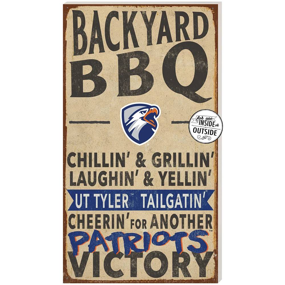 Texas Tyler Patriots 11'' x 20'' Indoor/Outdoor BBQ Sign